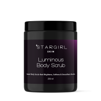 stargirl luminous body scrub transparent